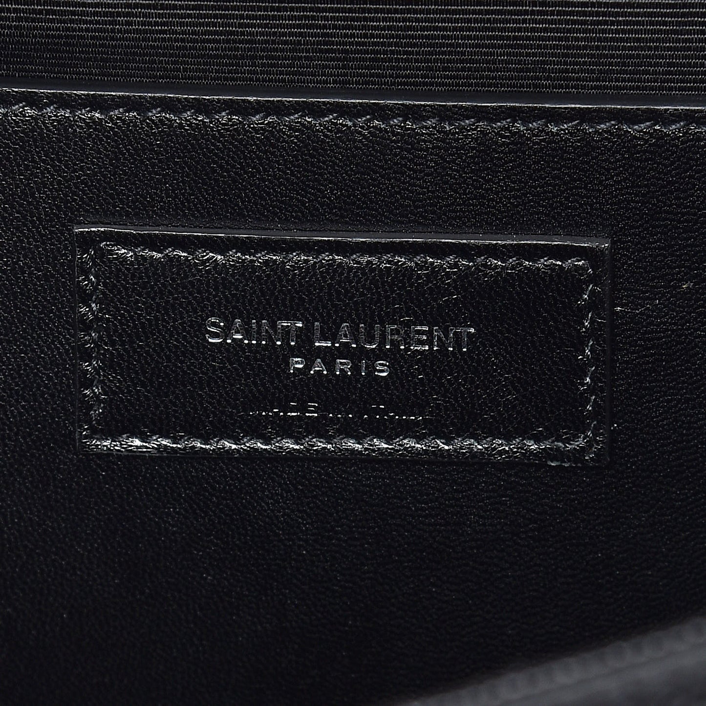 Grain De Poudre Large Classic Monogram Kate Satchel Black