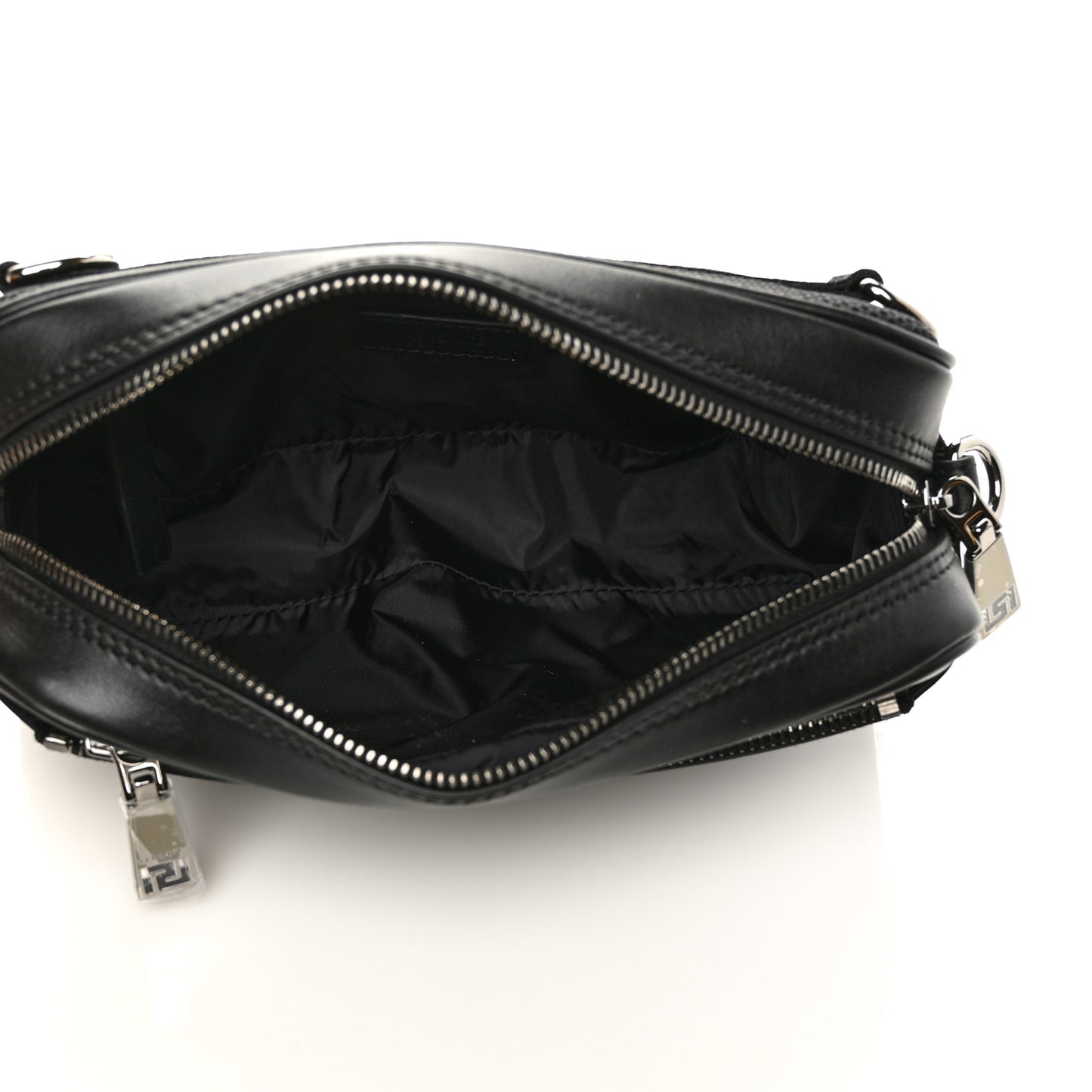 Calfskin Messenger Bag Black