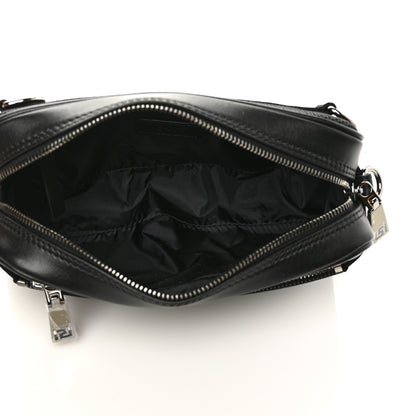 Versace Calfskin Messenger Bag Black 4 of 8