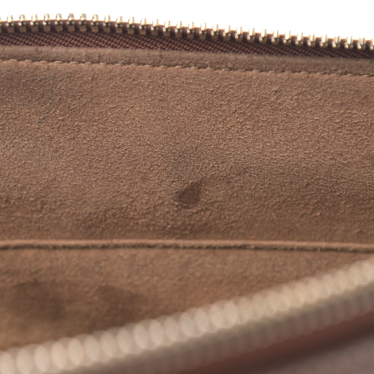 GG Supreme Monogram Medium Zippered Bucket Tote Beige Tuscany