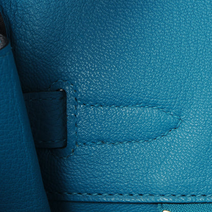 Hermes Togo Birkin 35 Turquoise 18 of 31