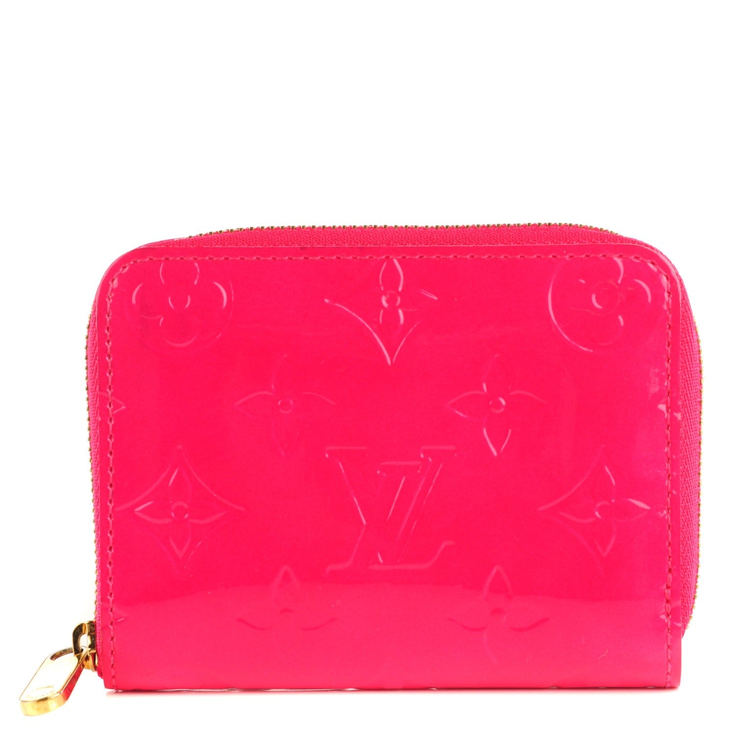 Louis Vuitton Vernis Zippy Coin Purse Rose Pop 1 of 7