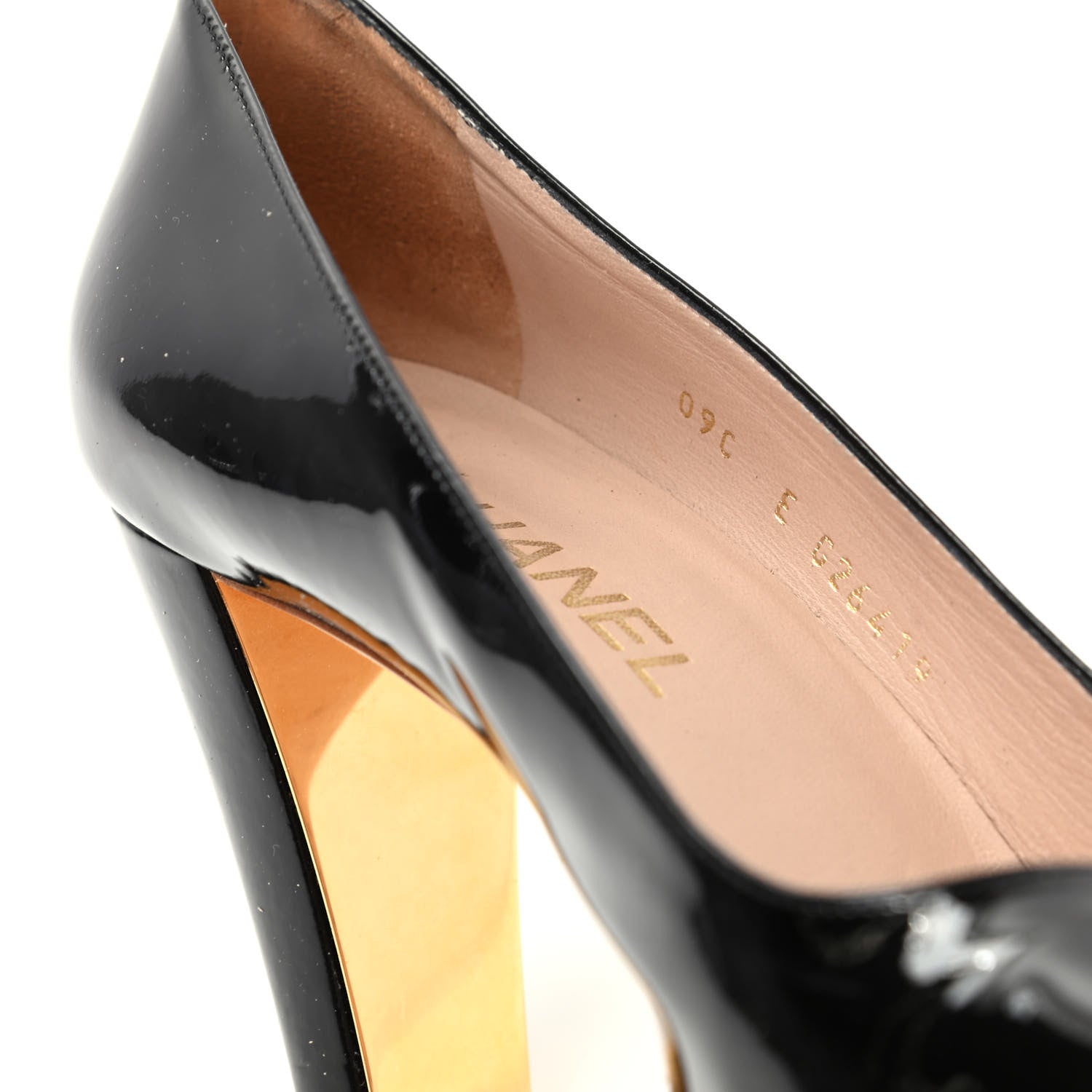 Chanel Patent CC Pumps 40 Black 10 of 11