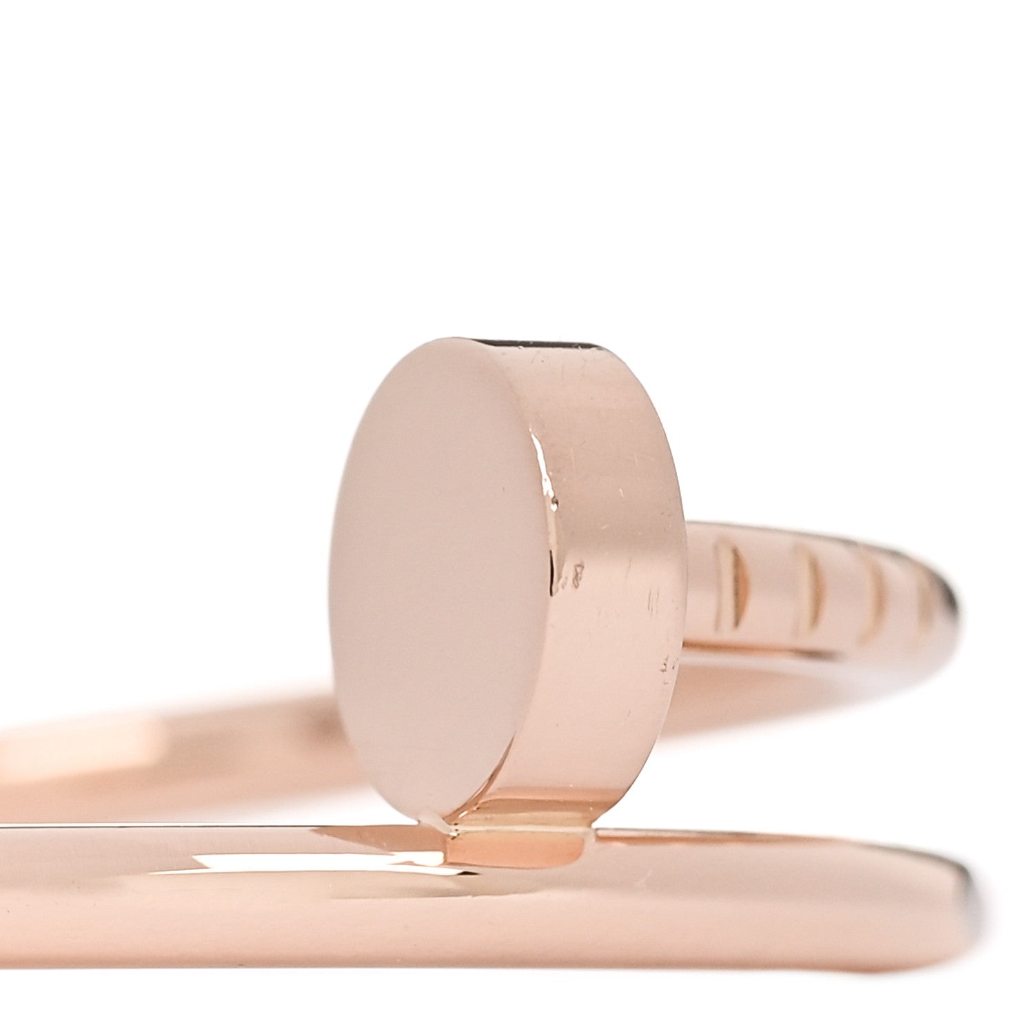 Cartier 18K Pink Gold Small Juste Un Clou Ring 49 5 1928689