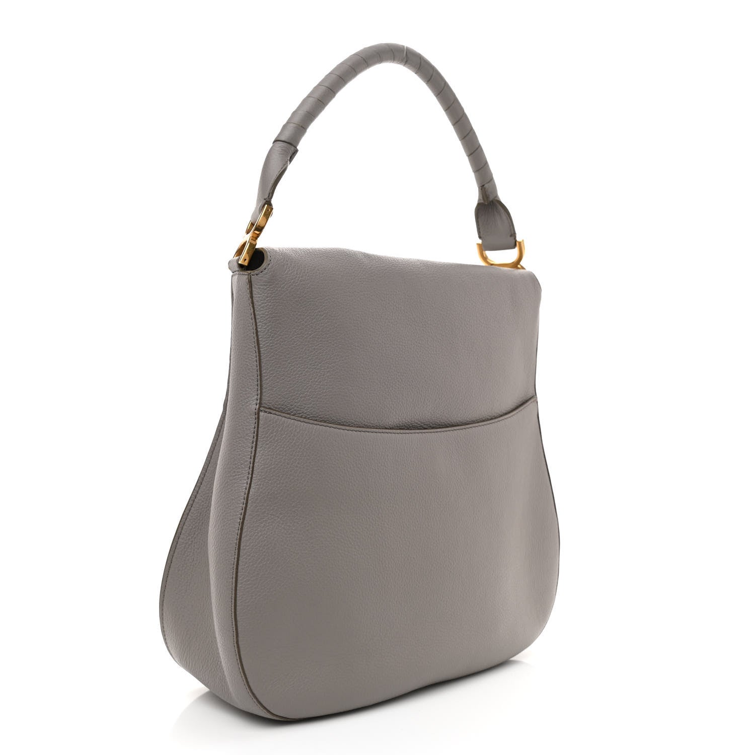 Chloe Calfskin Marcie Hobo Cashmere Grey 3 of 8
