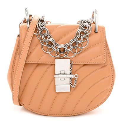 Chloe Calfskin Quilted Mini Drew Bijou Shoulder Bag Blushy Pink 1 of 10