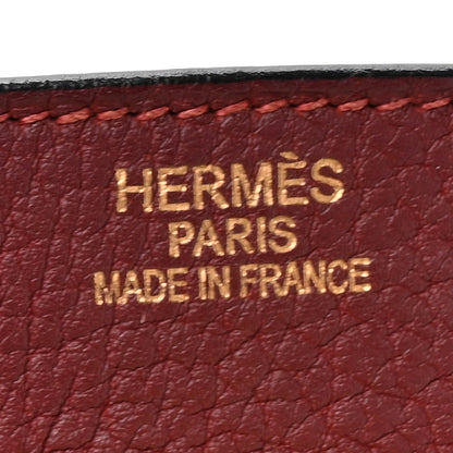 Hermes Fjord BIRKIN 35 Rouge H 6 of 16