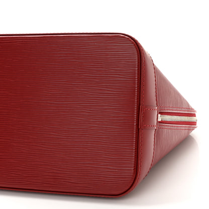 Louis Vuitton Epi Alma PM Rubis 9 of 9
