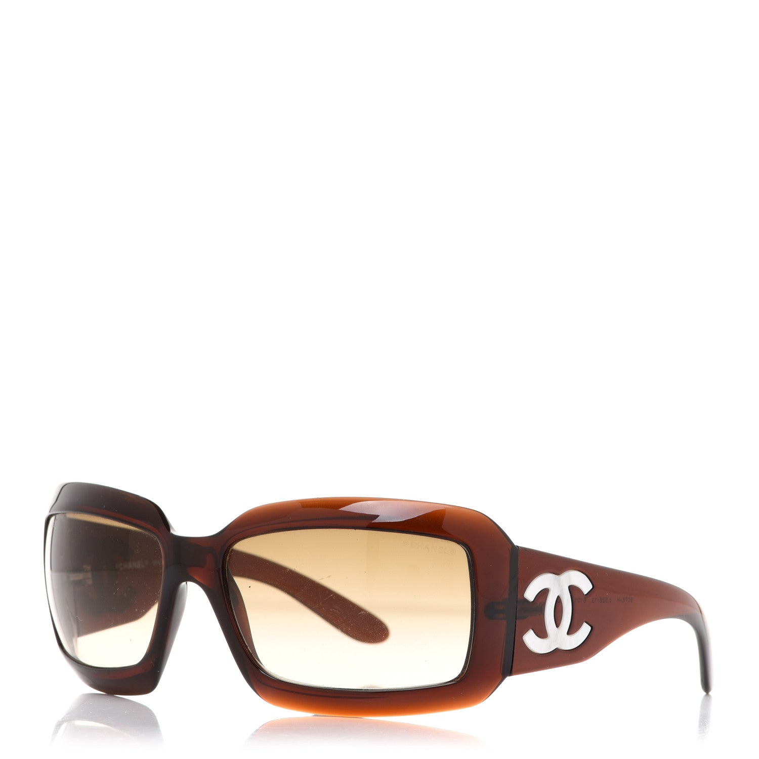 Chanel Mother of Pearl Sunglasses 5076-H Brown 1 of 7