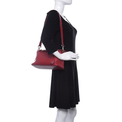 Fendi Vitello Dolce Marmol Medium By The Way Boston Bag Ciliegia 2 of 11