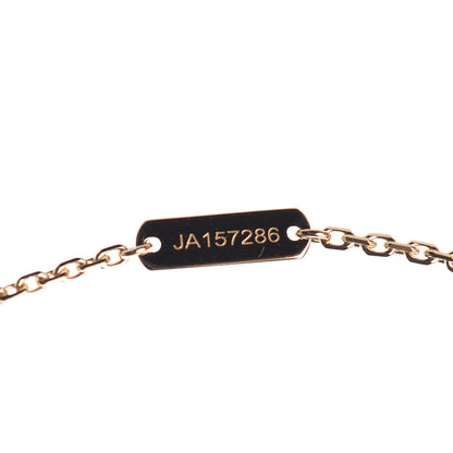 Van Cleef & Arpels 18K Yellow Gold Black Onyx Vintage Alhambra Pendant Necklace 5 of 7