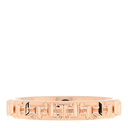 Tiffany 18K Rose Gold Narrow T True Ring 54 7 1 of 5