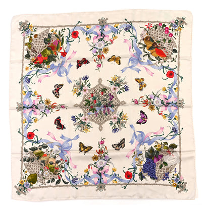 Gucci Silk Twill Butterfly Square Scarf 1 of 4