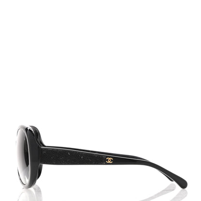 Chanel Acetate CC Sunglasses 5165-B Black 3 of 9