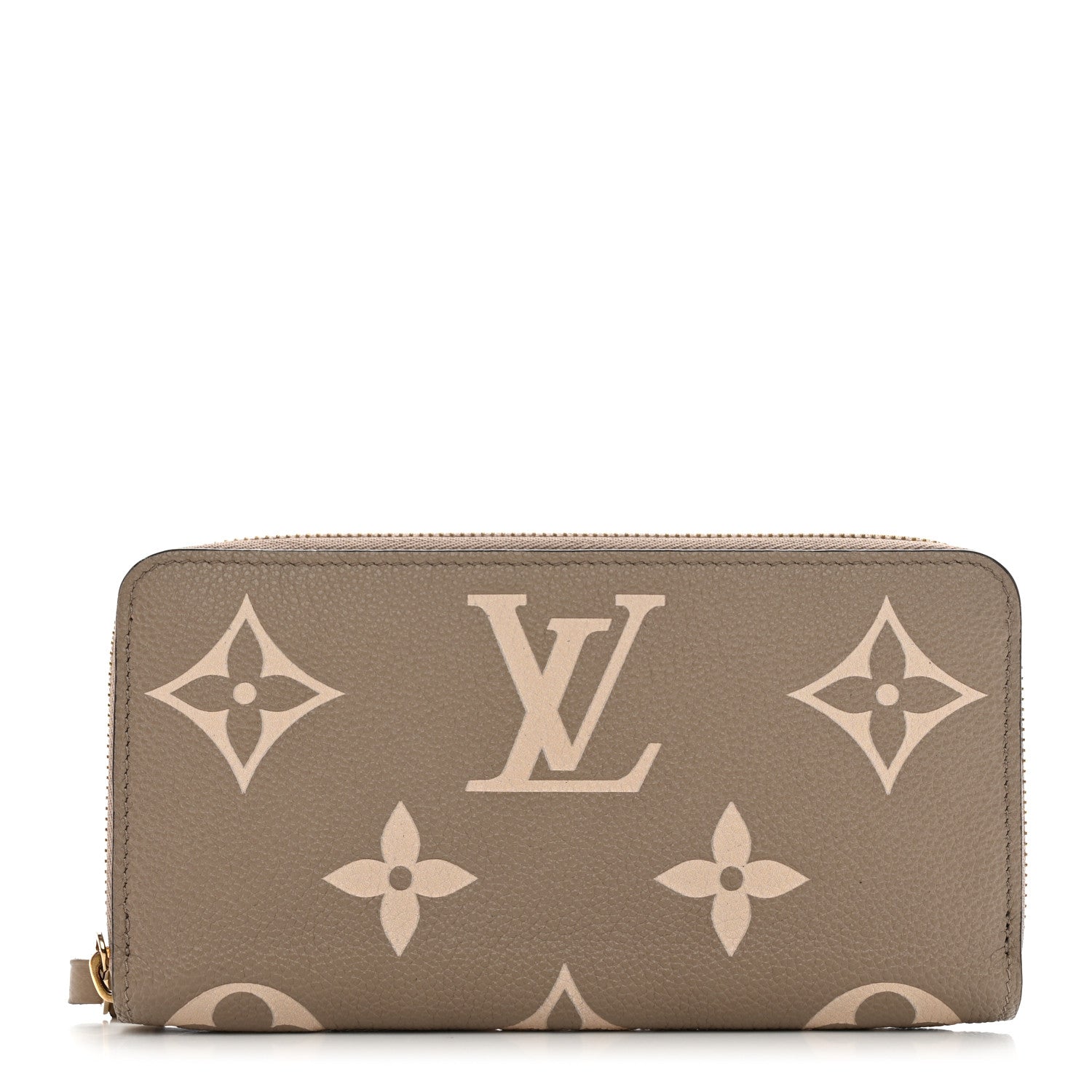 Louis Vuitton Empreinte Monogram Giant Zippy Wallet Tourterelle Creme 1 of 10