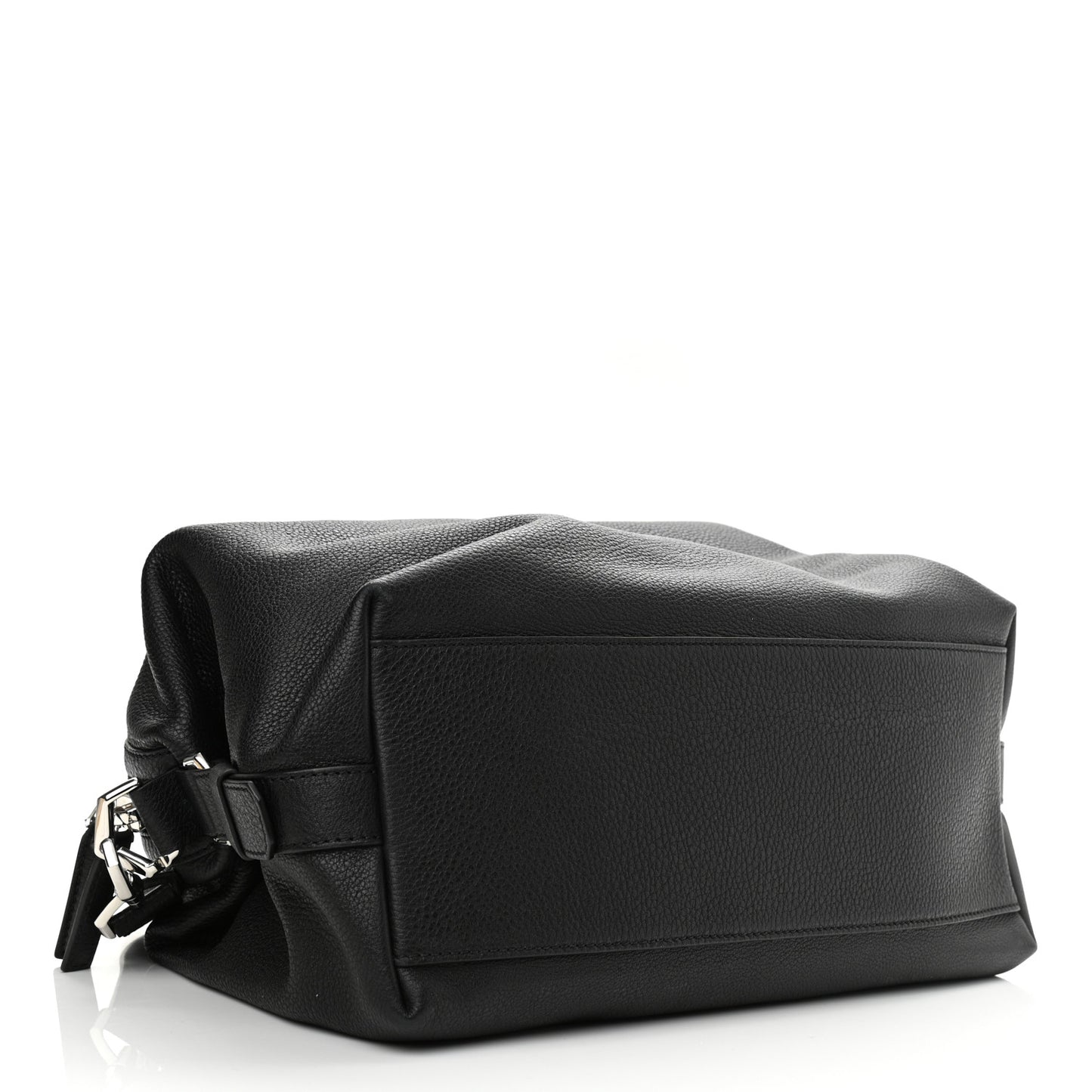 Waxy Grained Calfskin Medium Nightingale Black