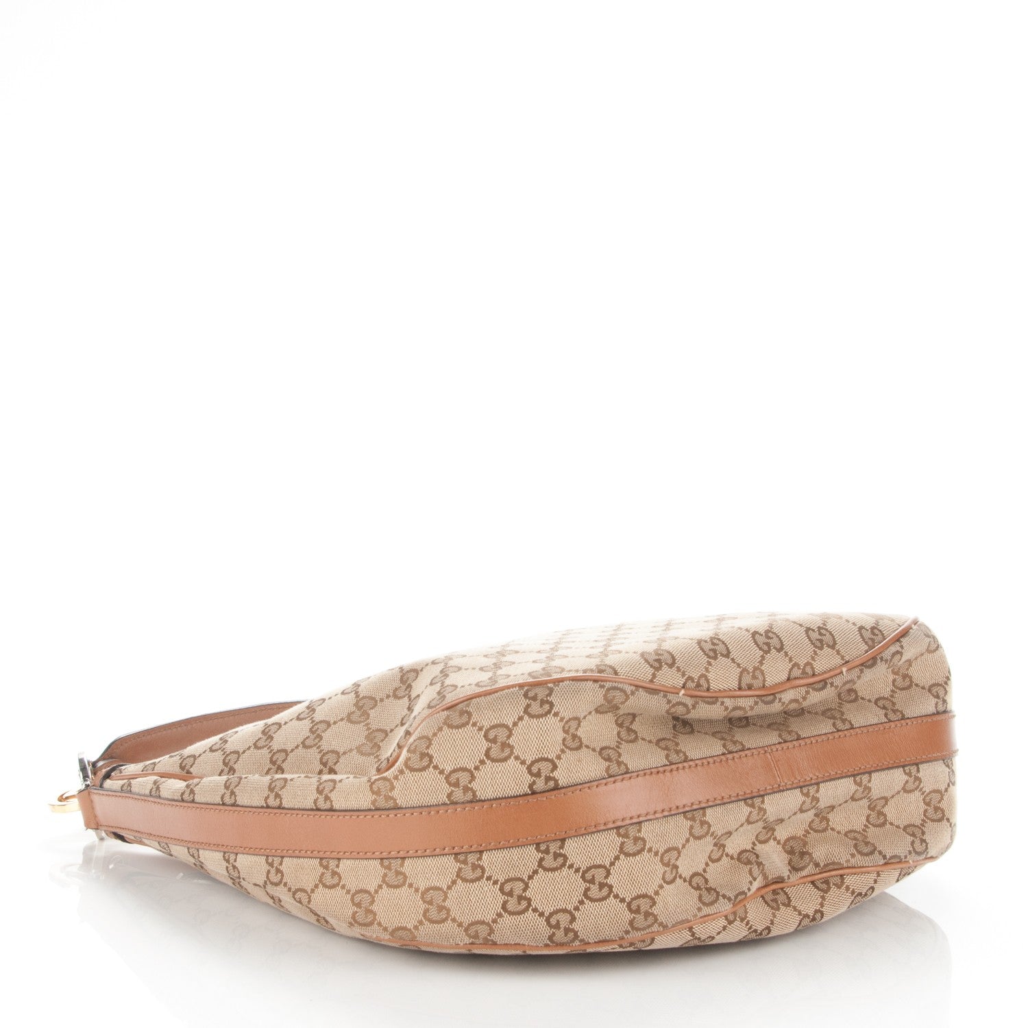 Gucci Monogram Medium GG Twins Hobo Tan 4 of 6
