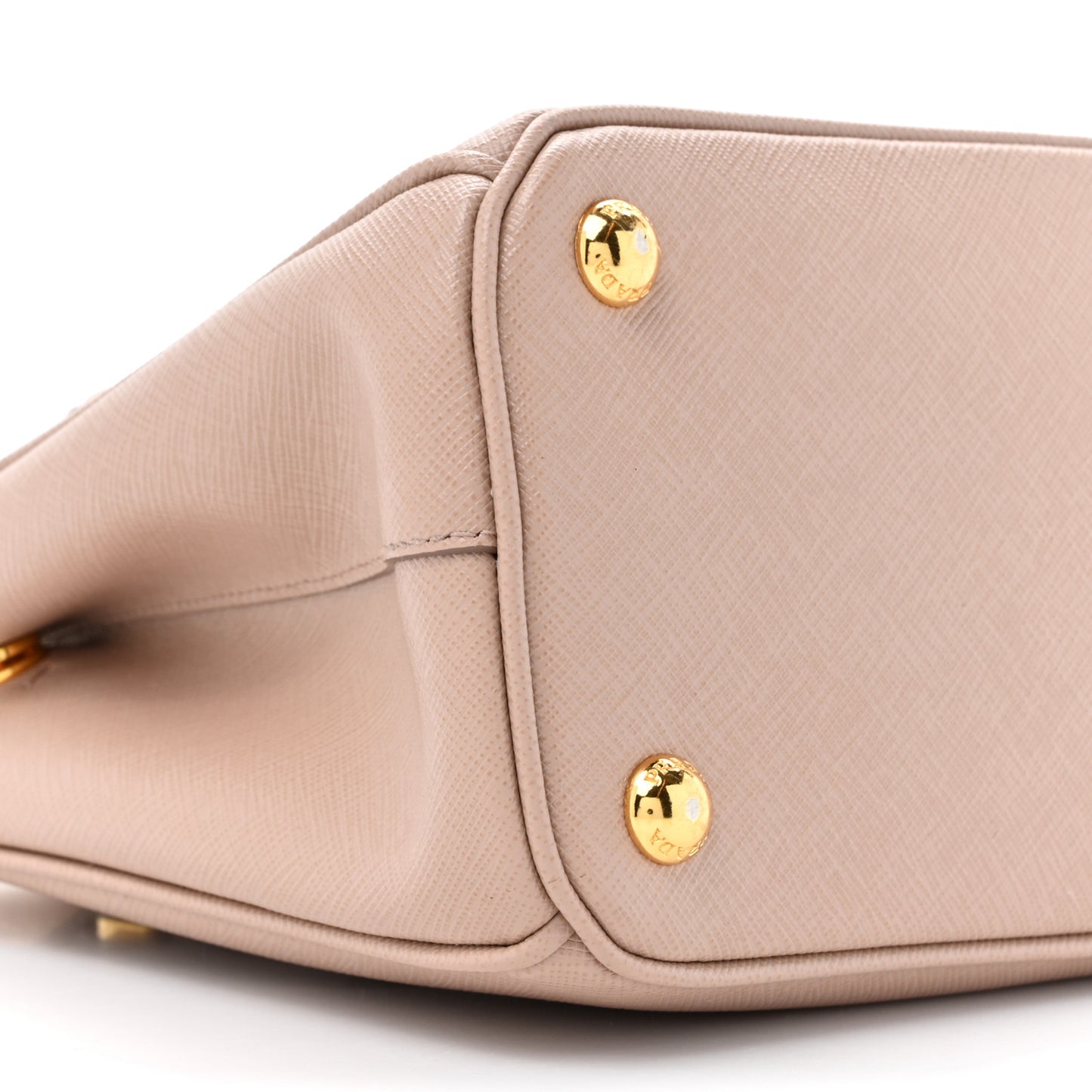 Saffiano Mini Galleria Double Zip Tote Cammeo