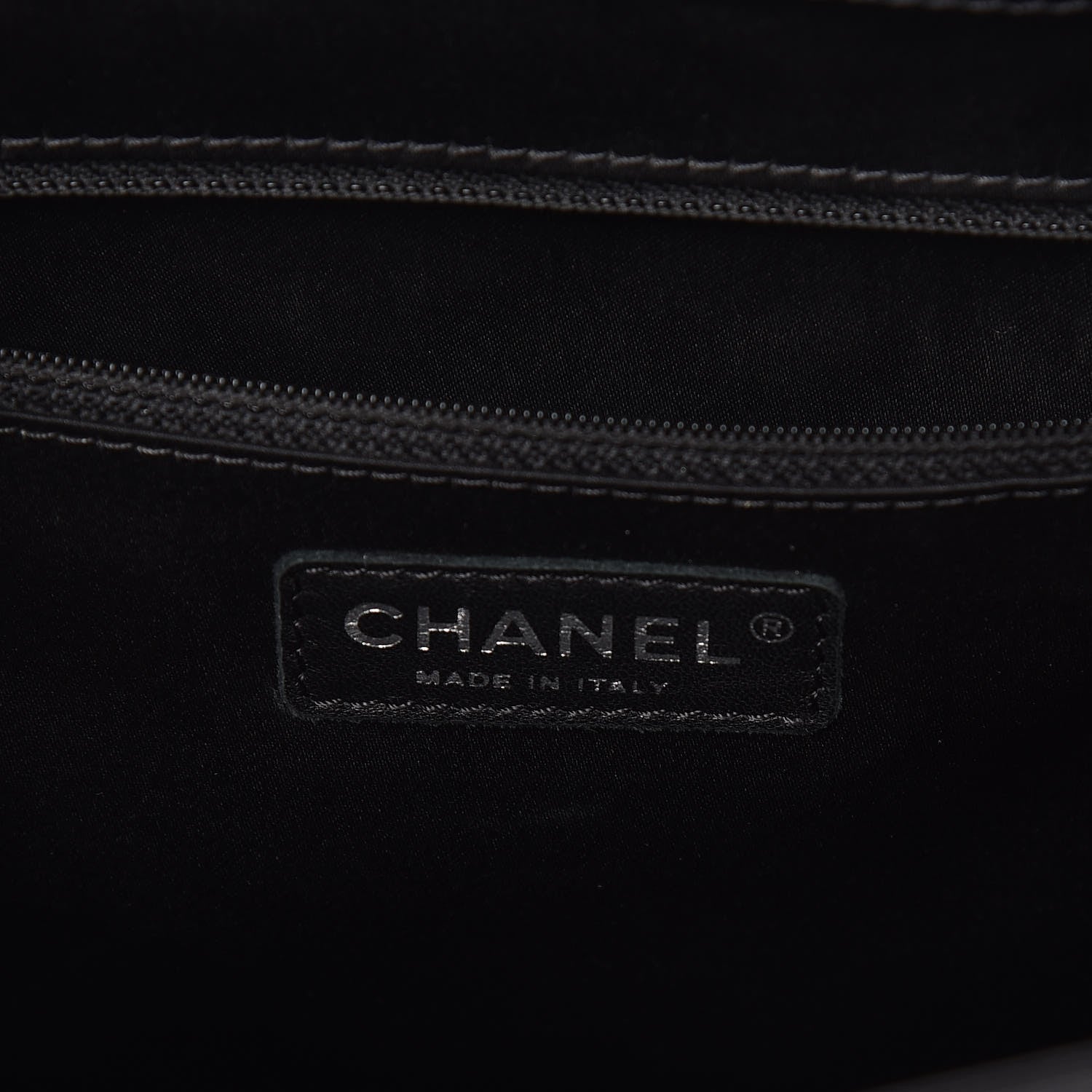 Chanel Caviar Quilted XL Grand Shopping Tote GST Black 6 of 11