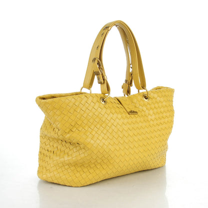 Bottega Veneta Nappa Intrecciato Large Capri Tote Moutarde 3 of 8