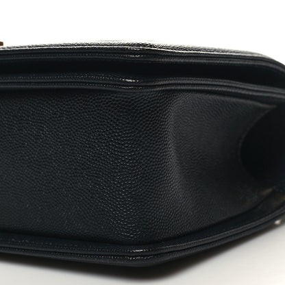 Chanel Caviar Quilted Medium Boy Flap Black 10 of 10
