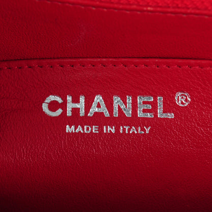Chanel Patent Jumbo Single Flap Red 8 of 9