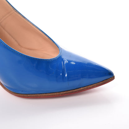 Christian Louboutin Patent Lola Pumps 37 Blue 15 of 24
