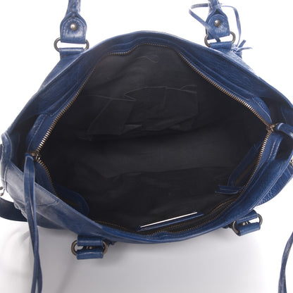 Balenciaga Agneau Classic Hardware City Bleu Mineral 6 of 8