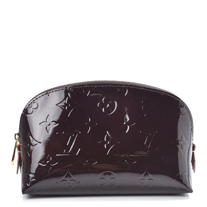 Louis Vuitton Vernis Cosmetic Pouch Amarante 1 of 8