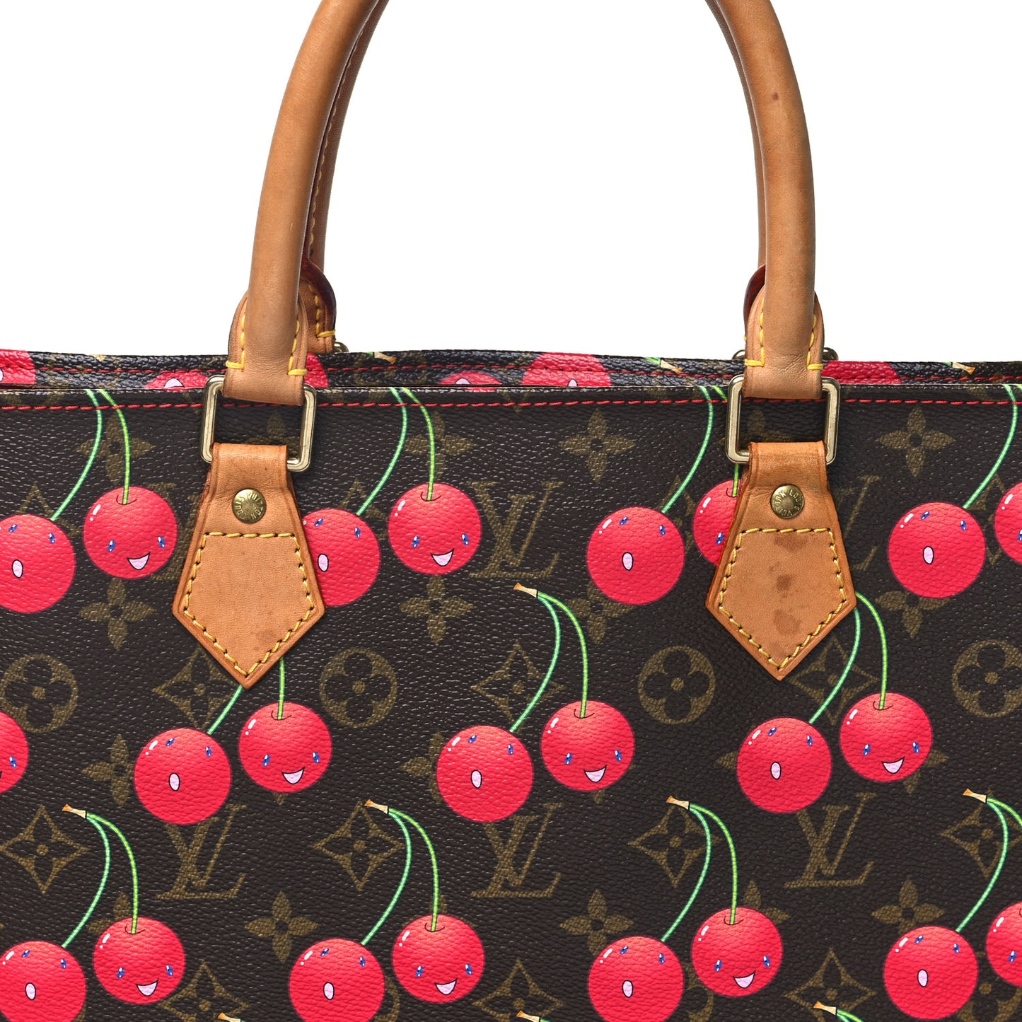 Monogram Cerises Sac Plat