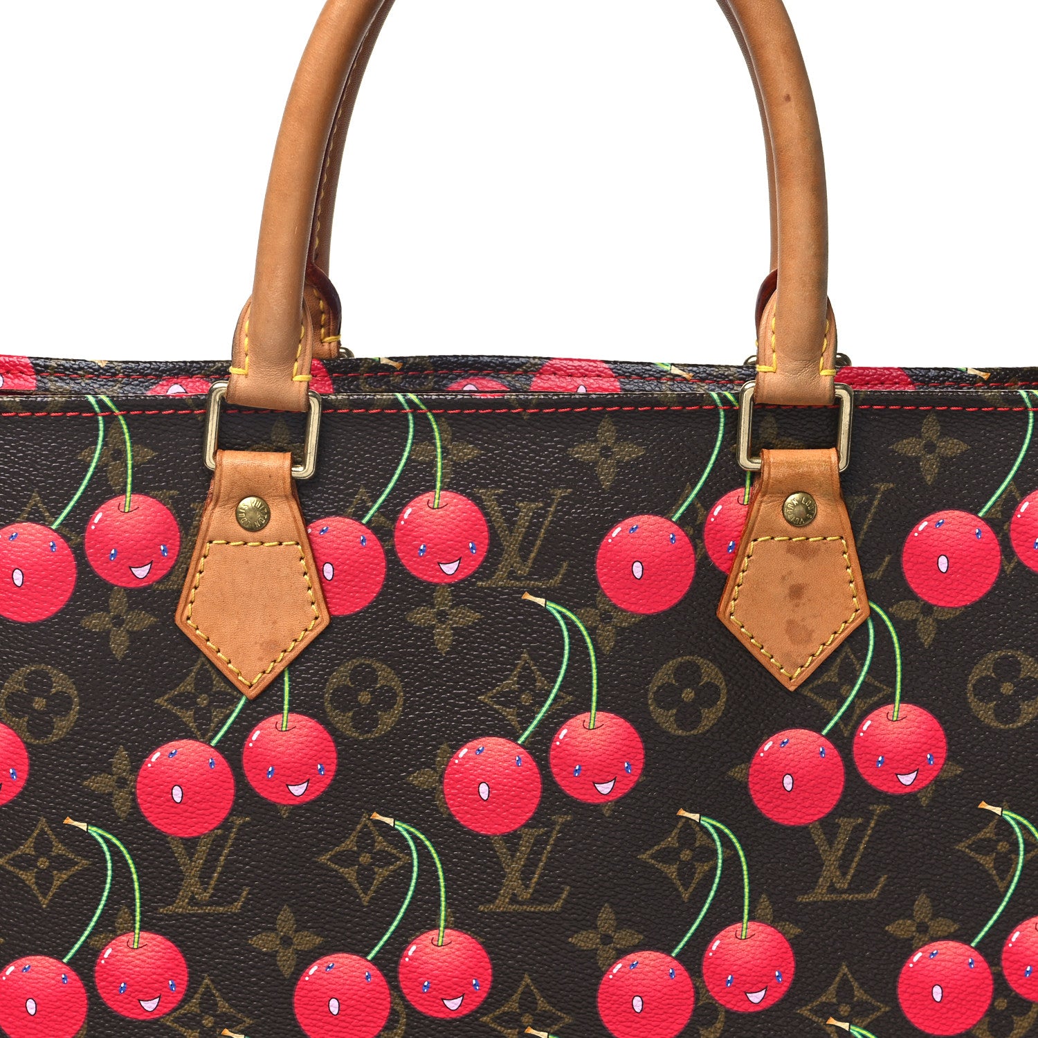 Louis Vuitton Monogram Cerises Sac Plat 7 of 11