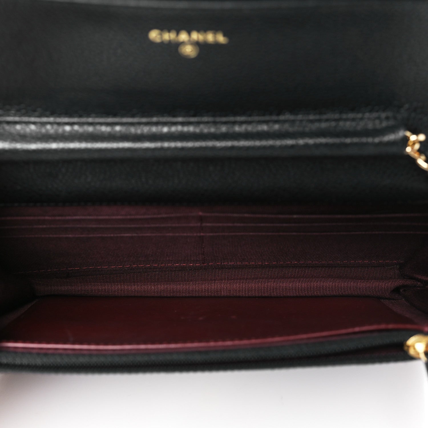 Chanel Caviar Quilted Wallet on Chain WOC Black 5 of 13
