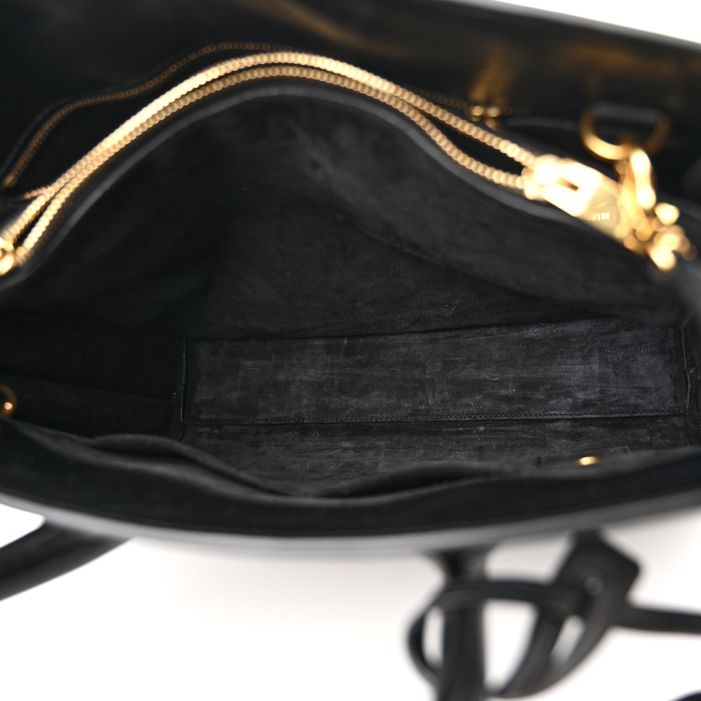 Calfskin Small Sac De Jour Black