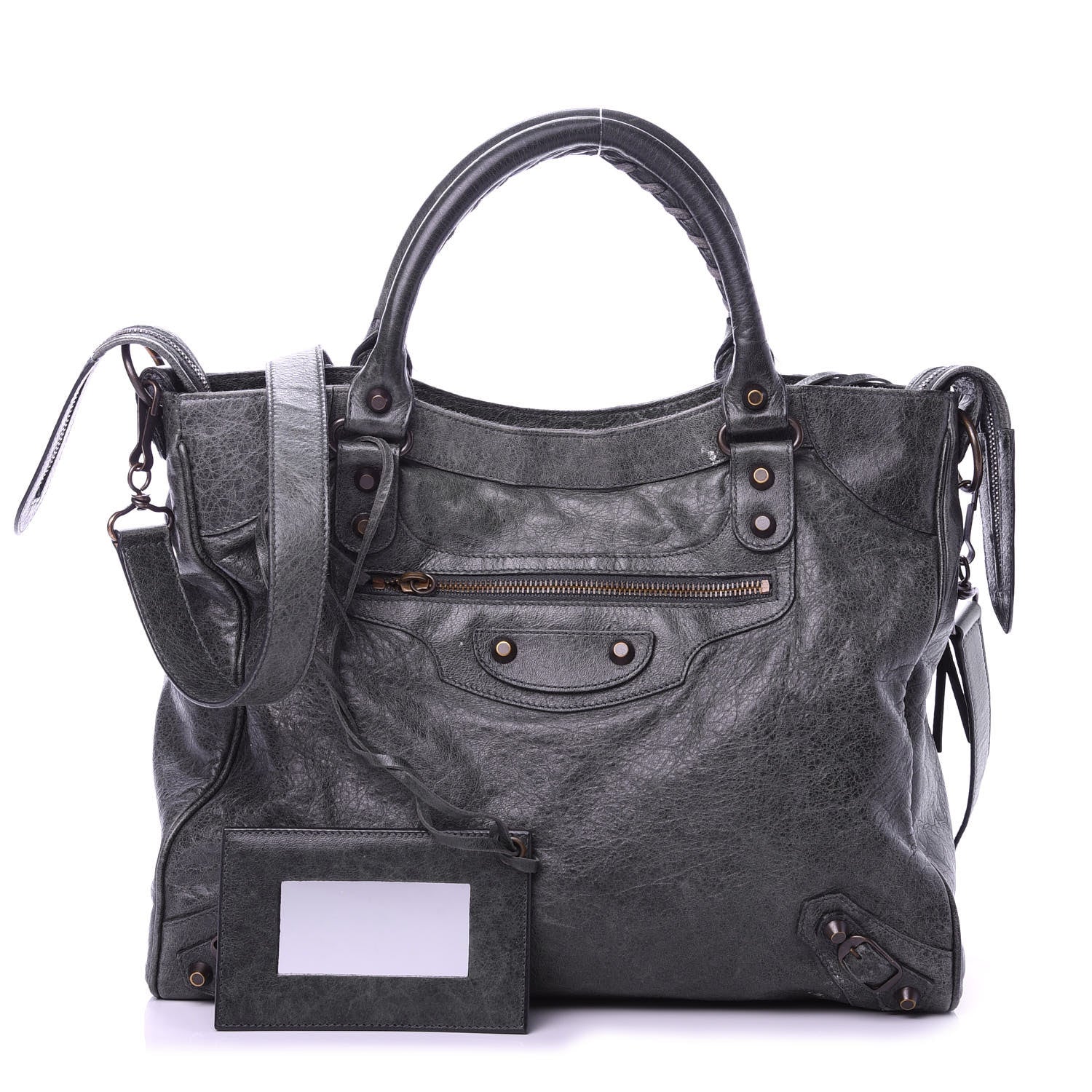 Balenciaga Agneau Classic Hardware Velo Anthracite 1 of 18
