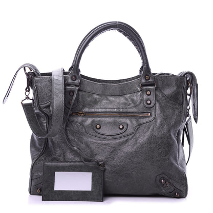 Balenciaga Agneau Classic Hardware Velo Anthracite 1 of 18