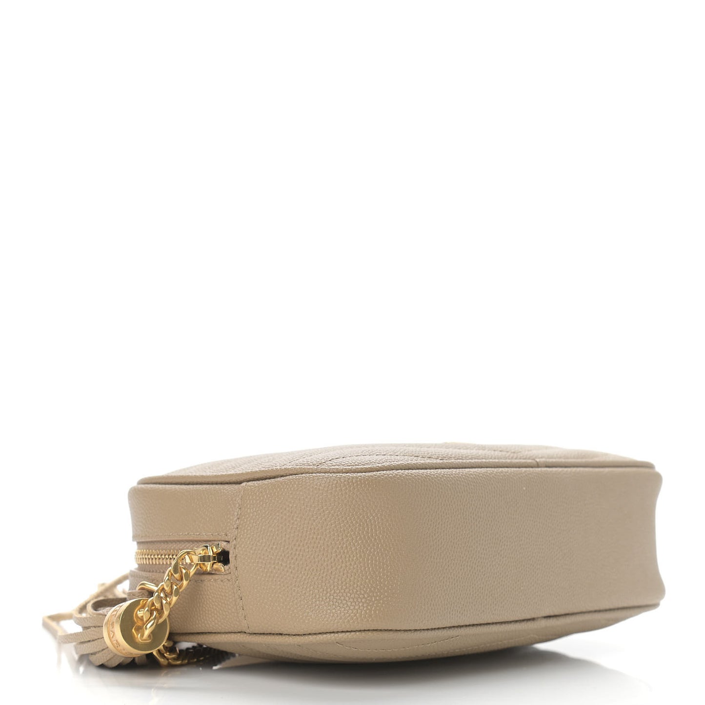 Grain De Poudre Matelasse Monogram Mini Lou Camera Bag Dark Beige