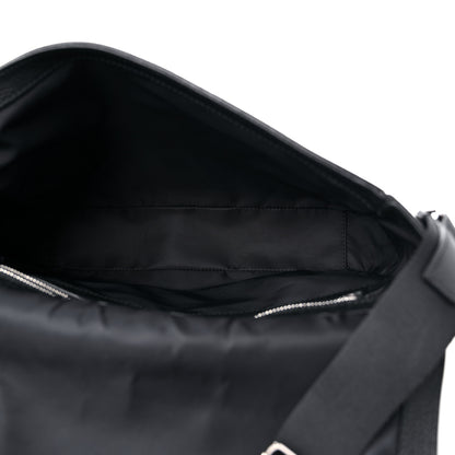 Burberry Grainy Calfskin Embossed Bruno Messenger Black 5 of 11