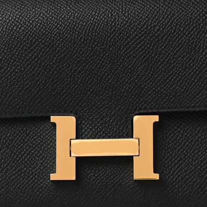 Hermes Epsom Constance Wallet To Go Black 8 of 12