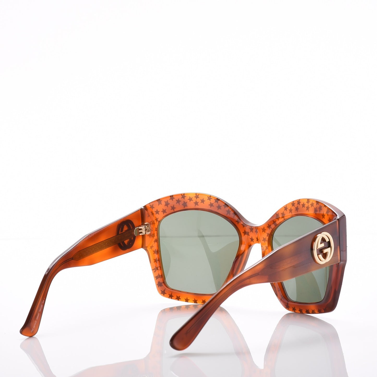 Square Frame Star Sunglasses GG 3870/S Light Tortoiseshell
