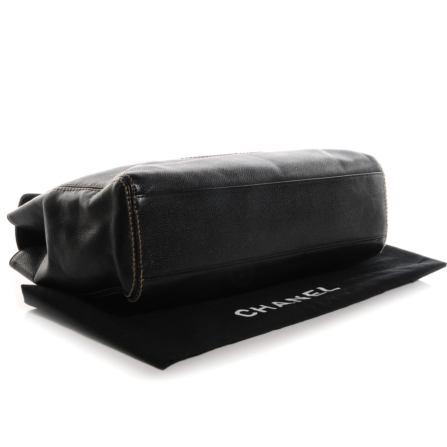 Caviar CC Shoulder Bag Black