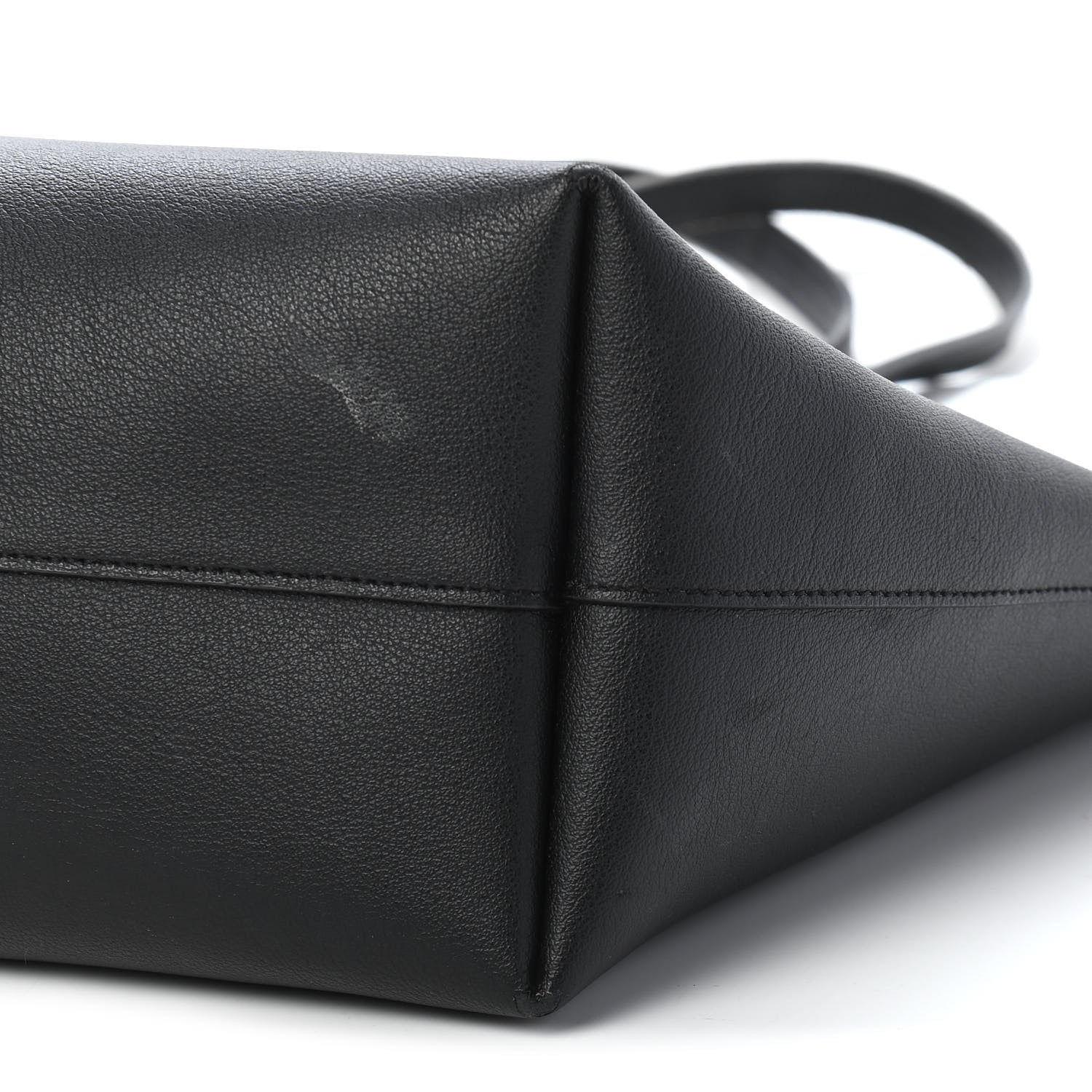 Saint Laurent Calfskin Large Shopping Tote Black 9 of 11