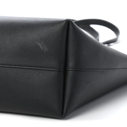 Saint Laurent Calfskin Large Shopping Tote Black 9 of 11