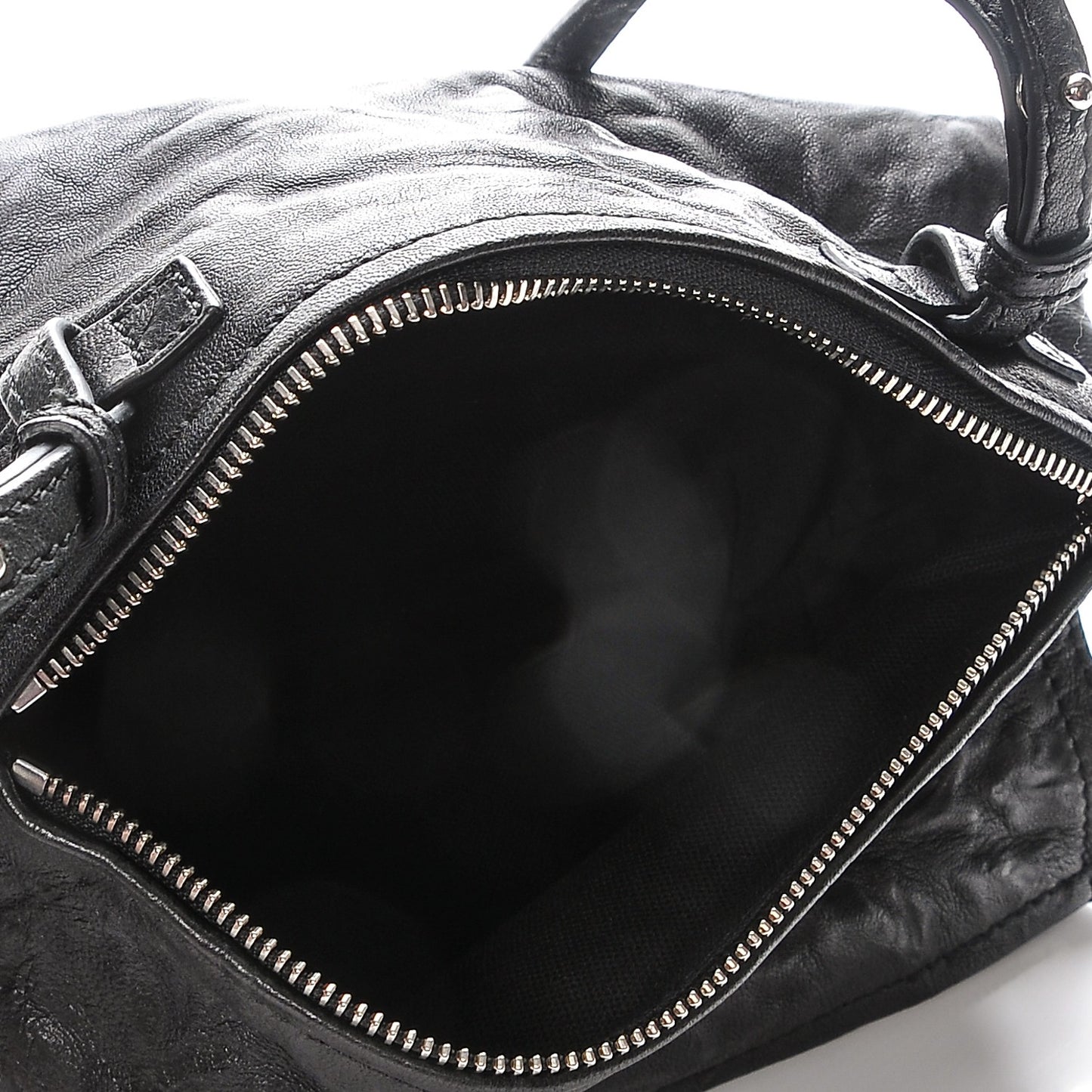 Tumbled Sheepskin Mini Pandora Black