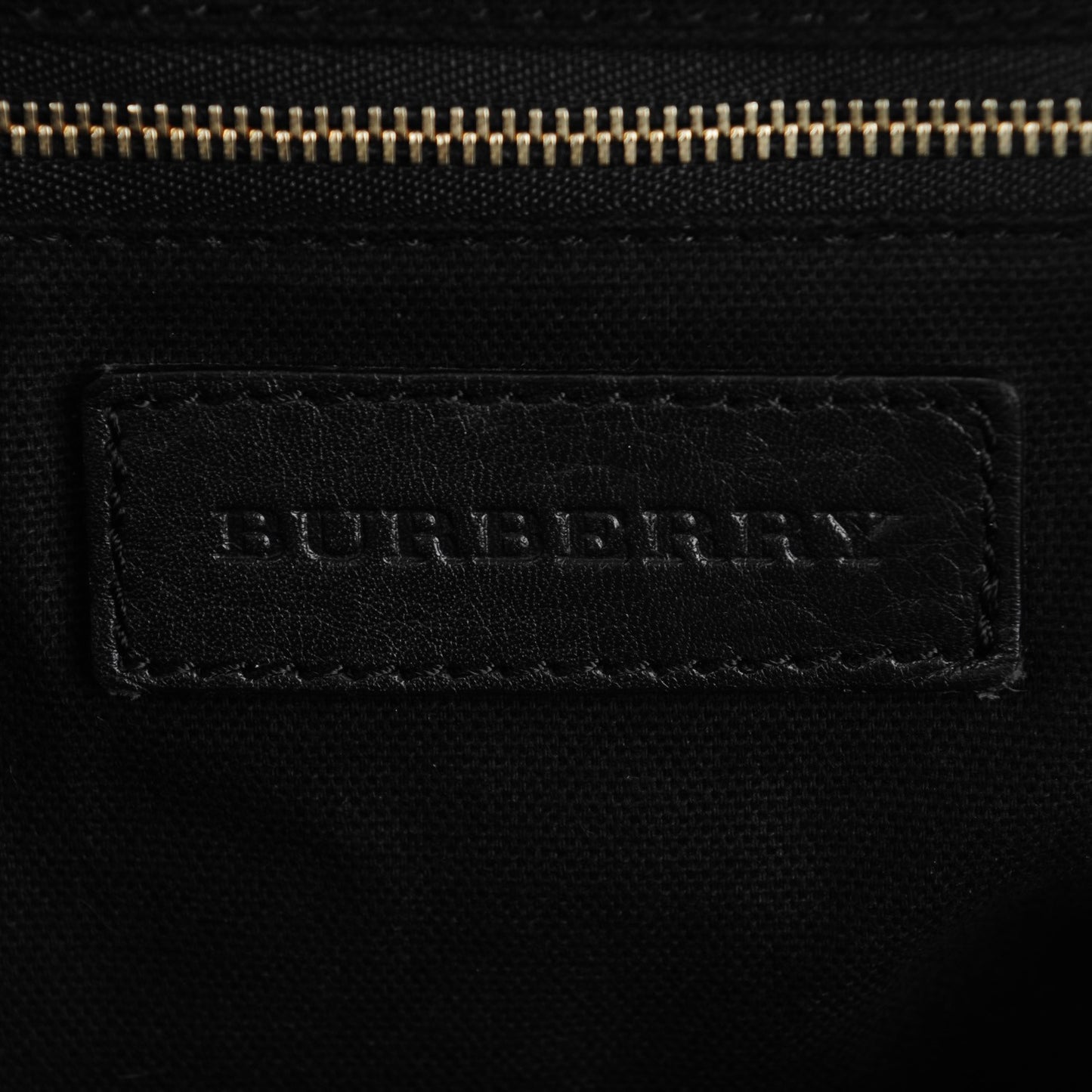 Calfskin House Check Big Crush Black