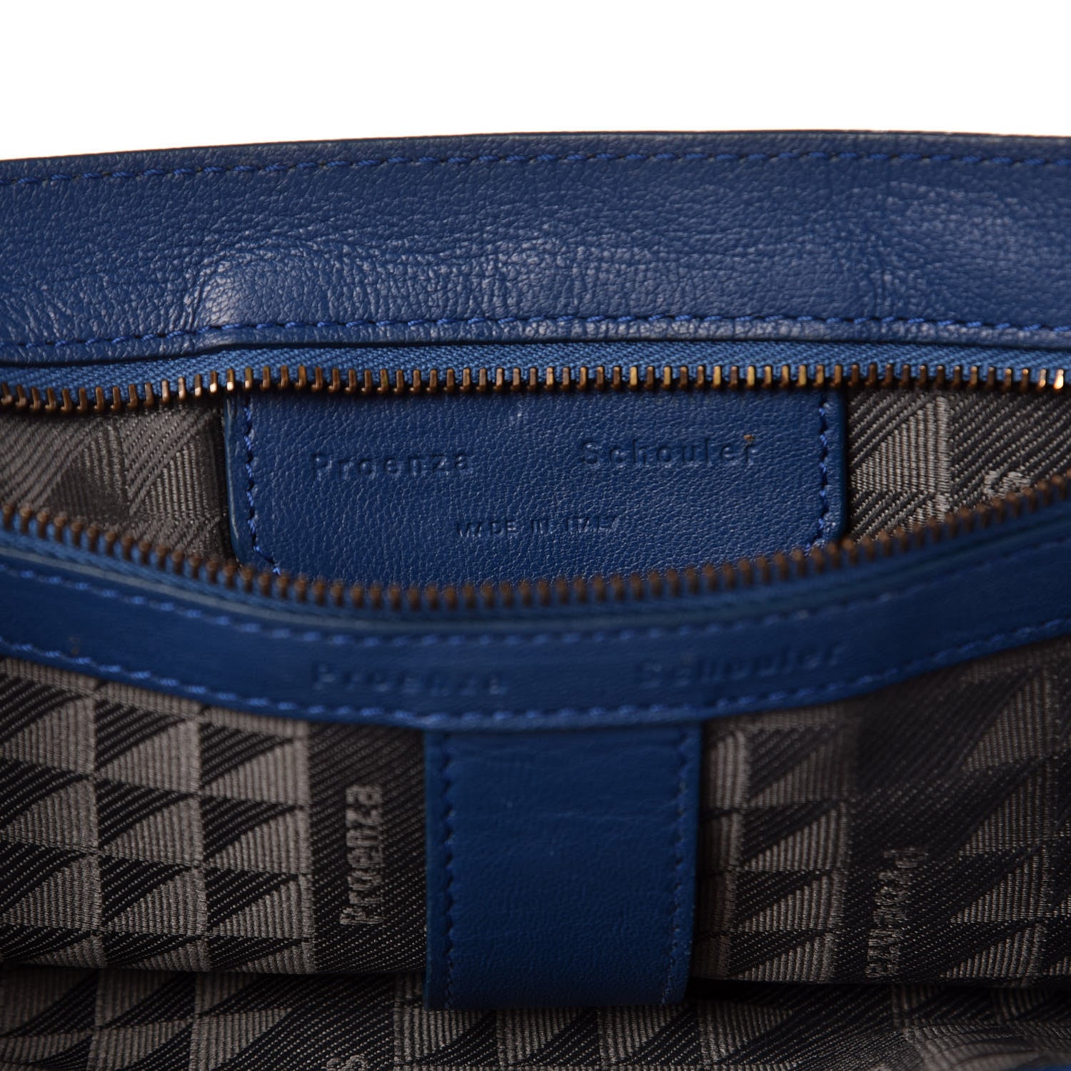 Proenza Schouler Lambskin Medium PS1 Satchel Royal Blue 6 of 14
