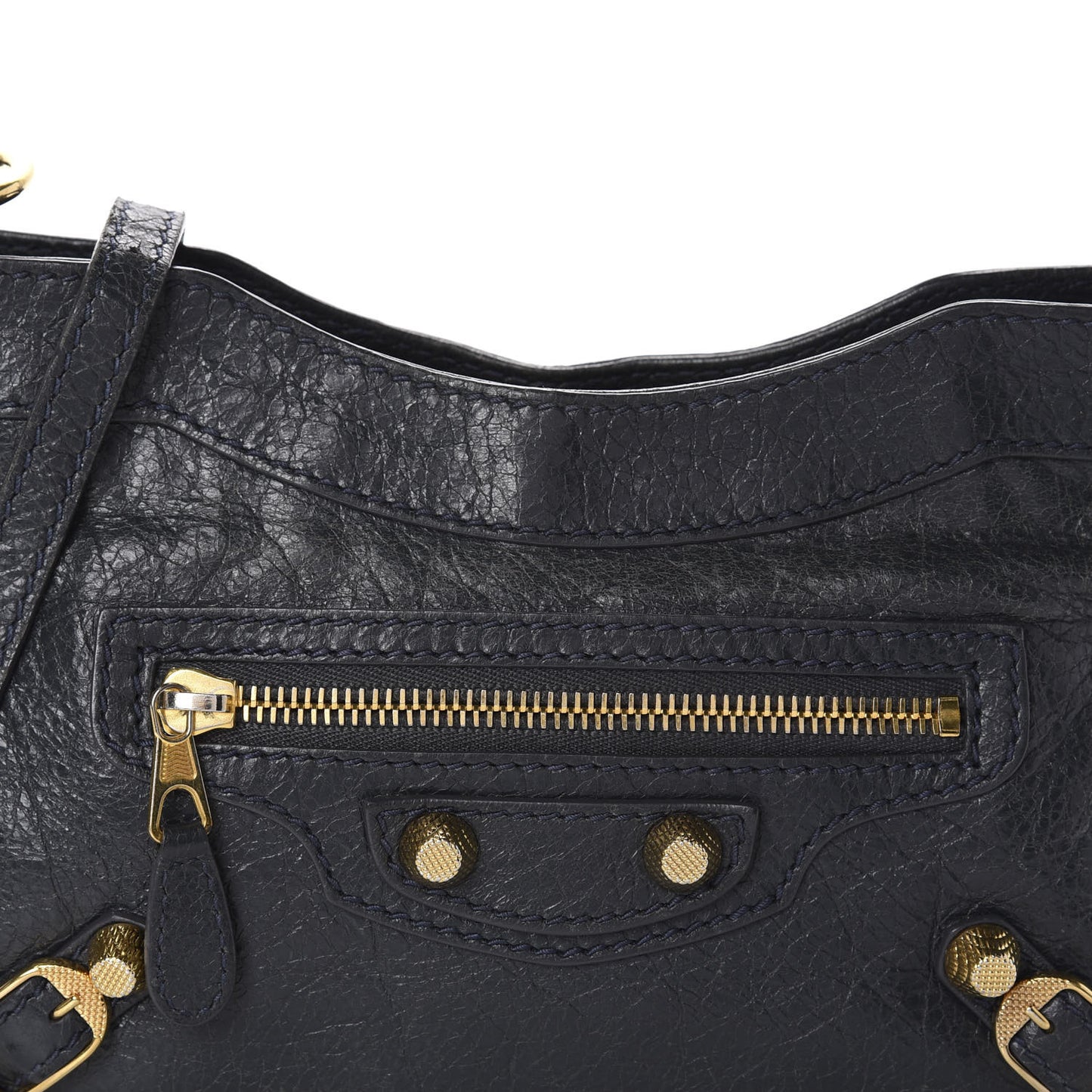 Agneau Giant 12 Gold Hardware Hip Anthracite
