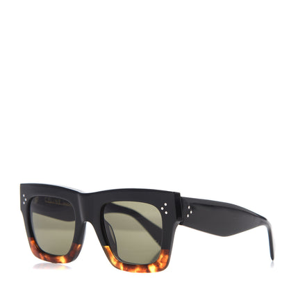 Celine Sunglasses CL 41054/S Black Havana 1 of 6
