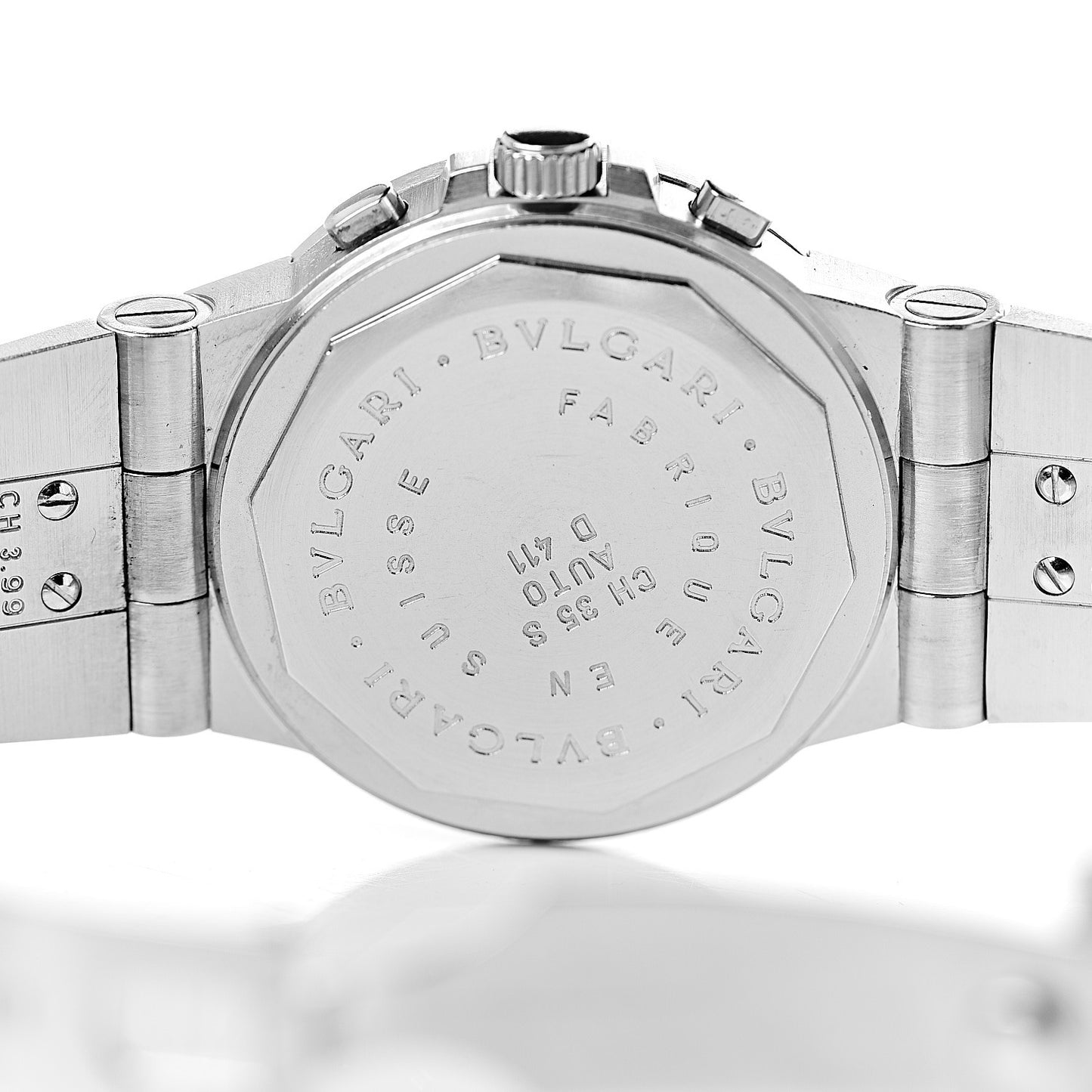 Stainless Steel 35mm Diagono Chronograph Automatic Watch
