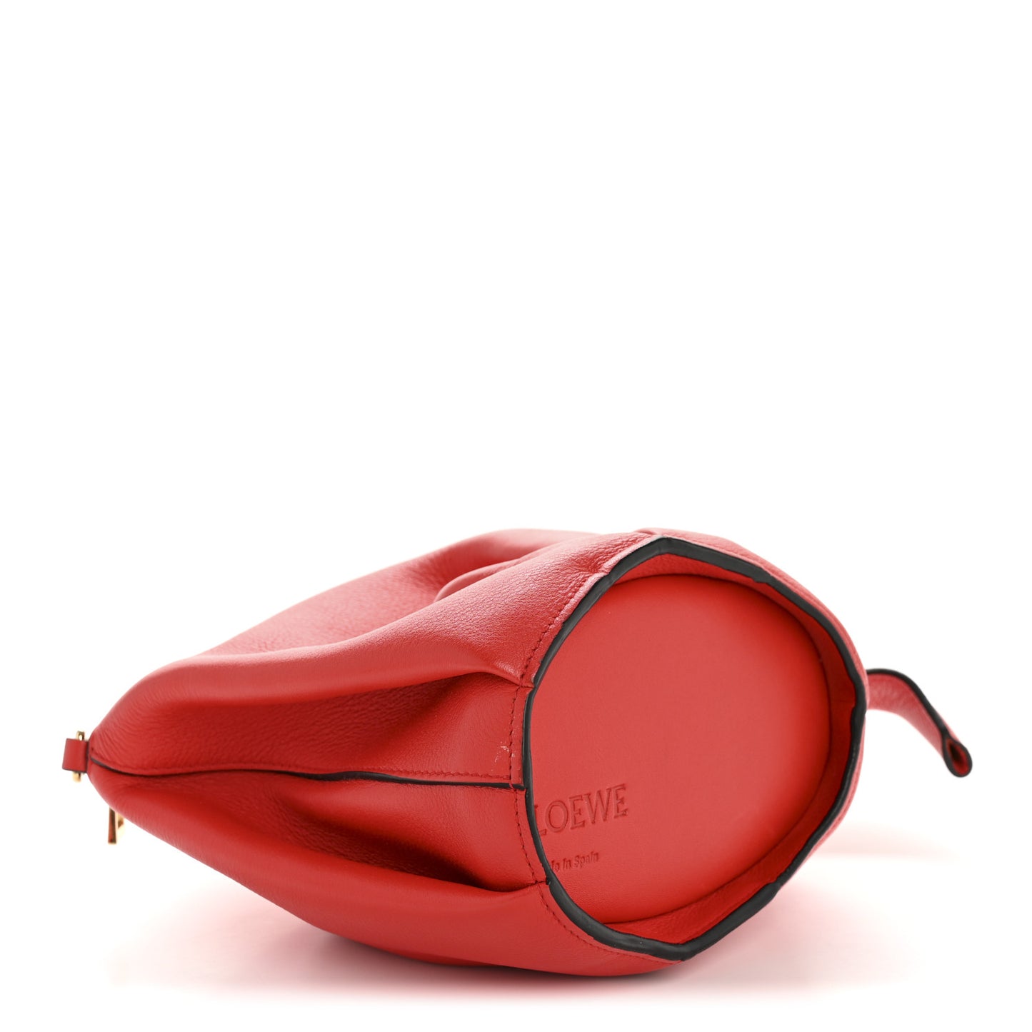Calfskin Mini Elephant Crossbody Bag Scarlet Red