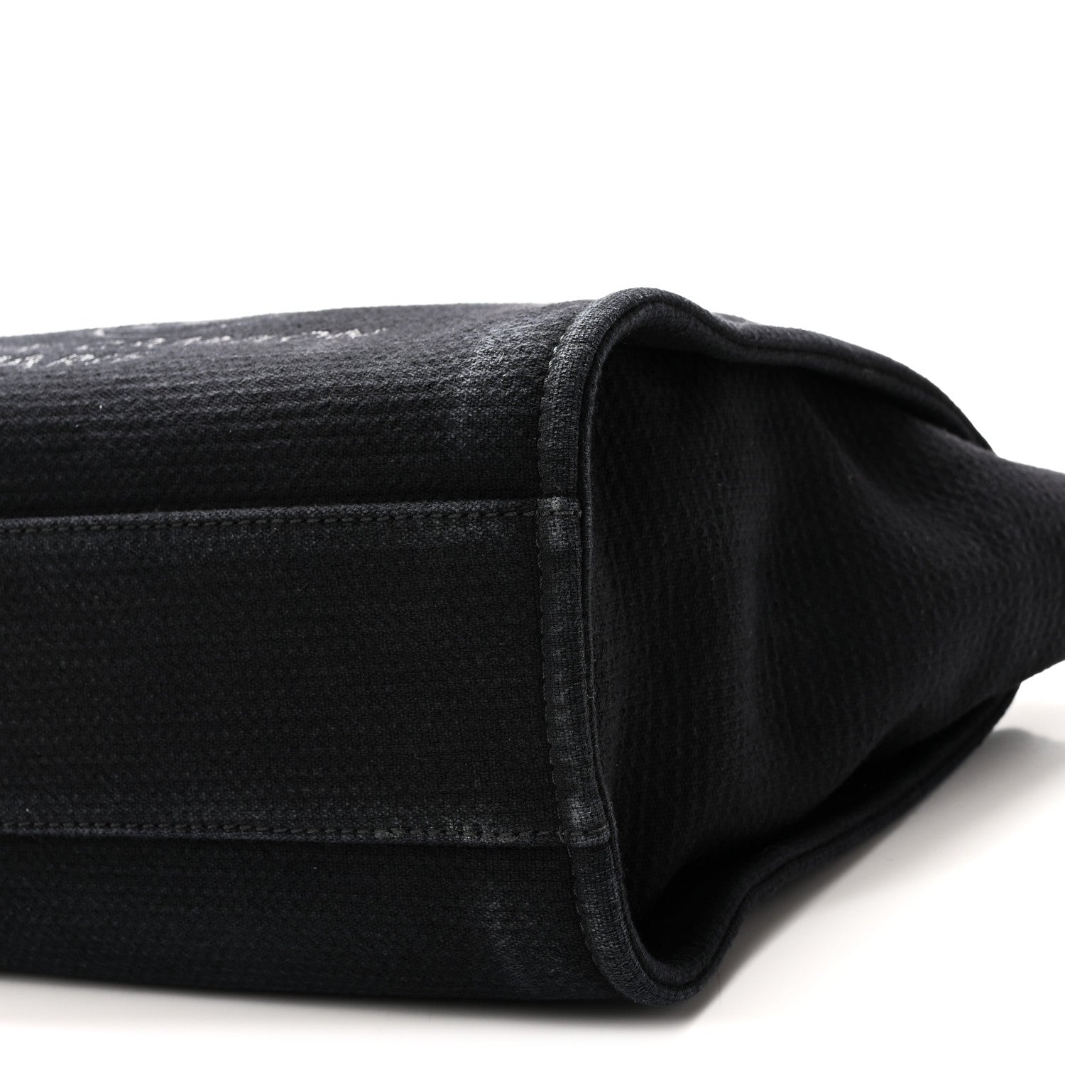 Chanel Mixed Fibers Small Deauville Tote Black 12 of 12